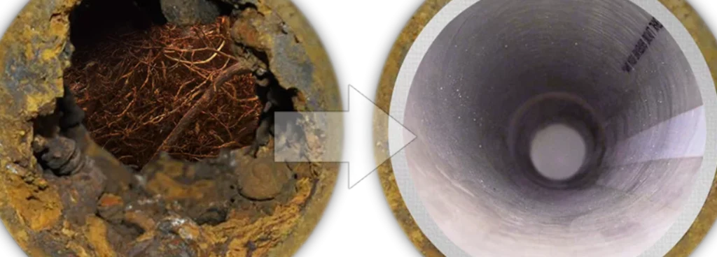 Pelican Underground Llc shows how trenchless sewer repair quickly changes a blocked pipe into a clean, working one.
