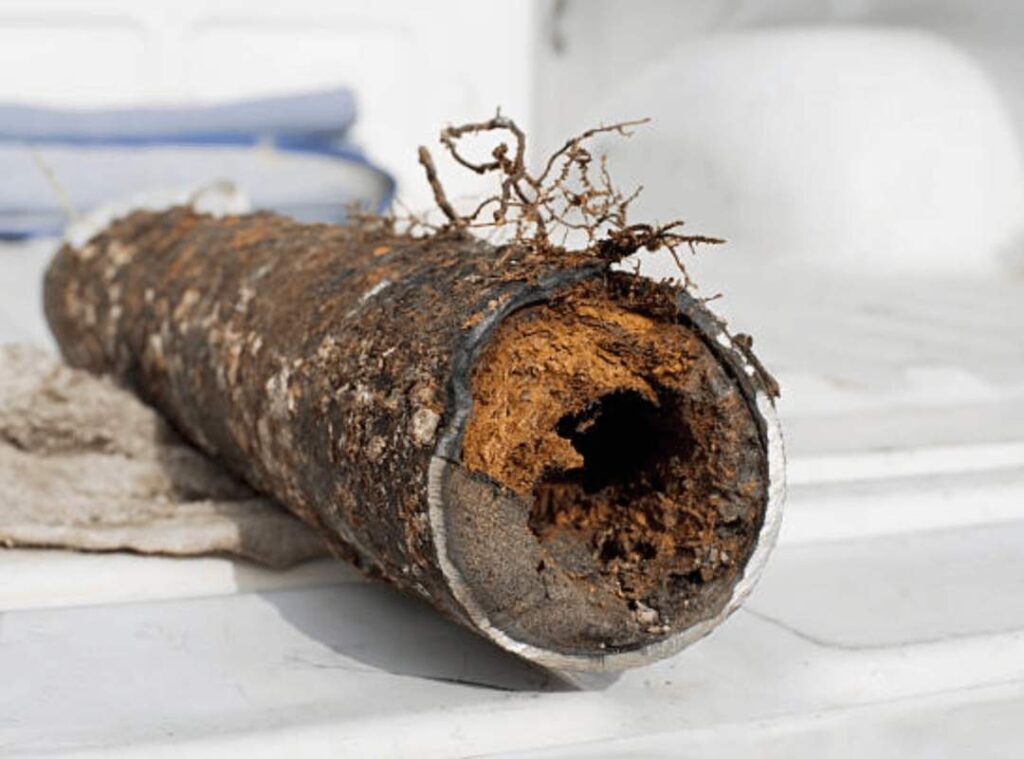 Pelican Underground Llc shows how tree roots can block cracked pipes, leading to repairs or help from a plumber.