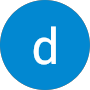 Represents Pelican Underground Llc with a simple white letter "d" logo that stands out inside a blue circle.