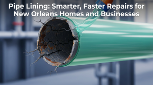 Pelican Underground Llc offers fast, smart pipe lining repairs for homes and businesses in New Orleans.