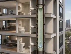 Pelican Underground LLC helps water flow easily through pipes in apartment buildings, connecting bathrooms and laundry rooms.