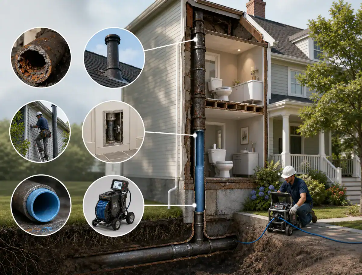 What Affects Cast Iron Stack Lining Cost in Louisiana